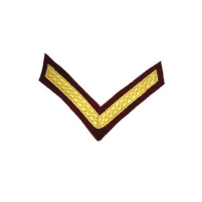 1 Bar Chevron Mess Dress Gold