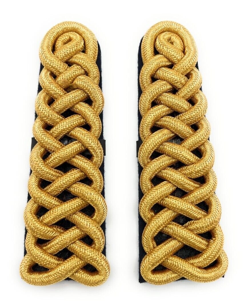 Golden Shoulder Cord Chain Gimp Uniform Cord Shoulder Board