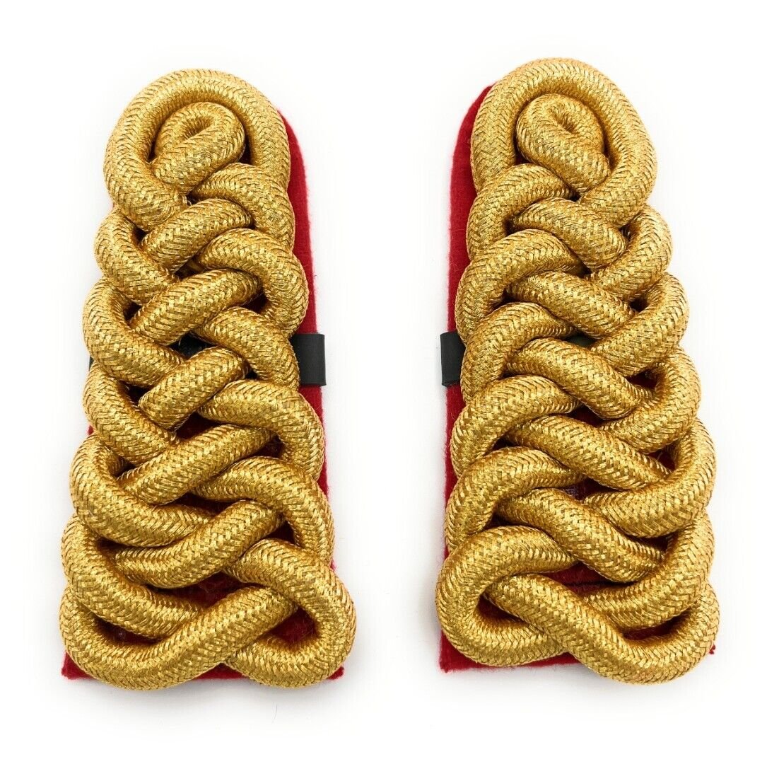 Golden Shoulder Cord Chain Gimp Uniform Cord Shoulder Board