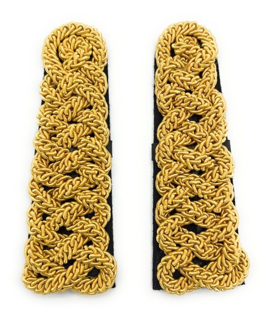 Golden Shoulder Cord Chain Gimp Uniform Cord Shoulder Board