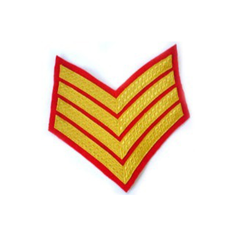 4 Bar Chevron Red Dress