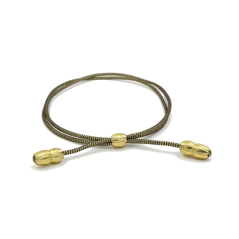 Cap Cord With Gold Studs