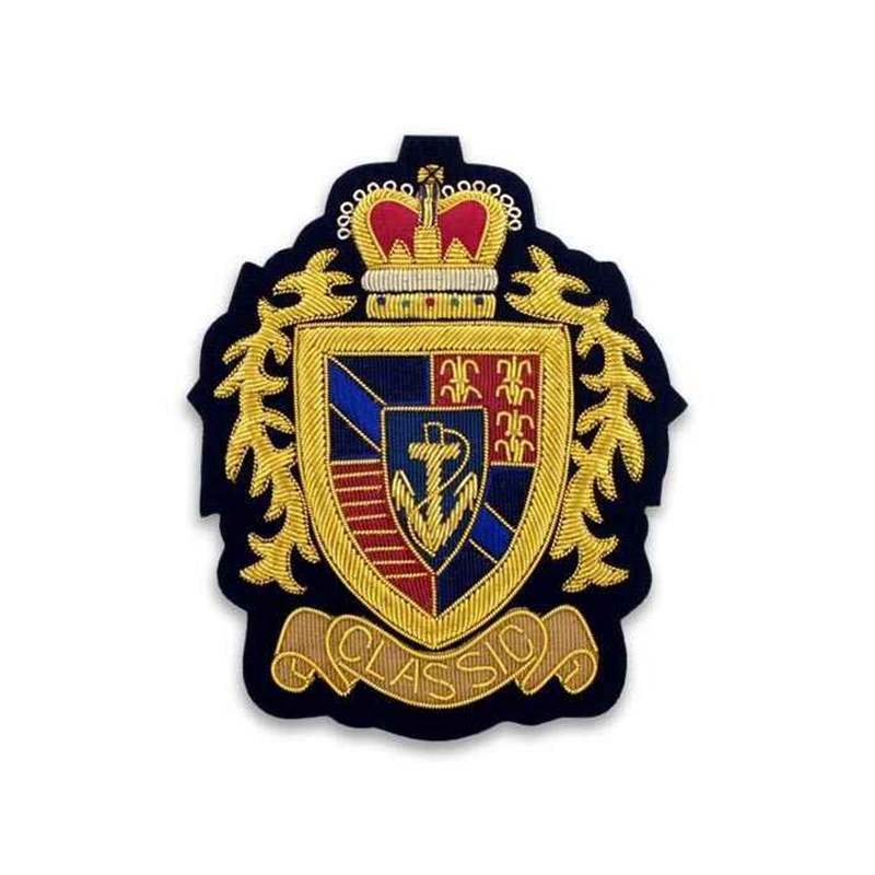 Classic Est Hand Embroidered Family Crest