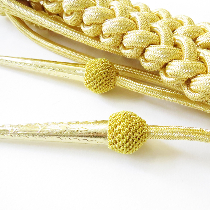 Gold Aiguillette With Tags And N1