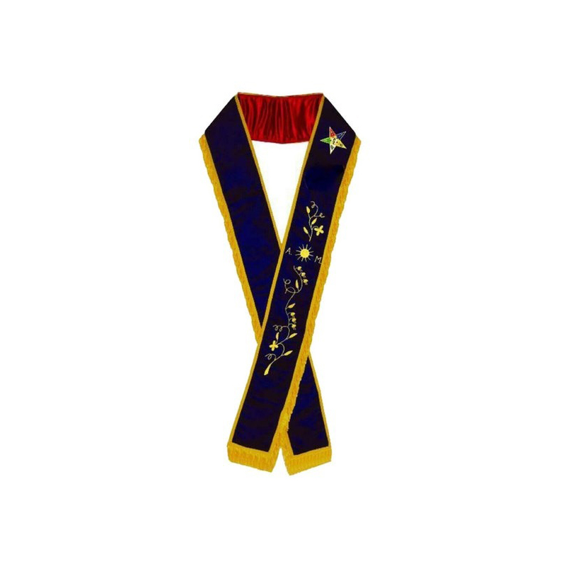 Navy Blue Shoulder Sashe