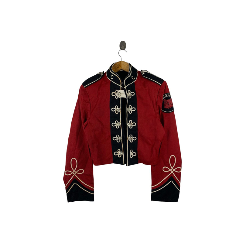 Red Embroidery Coats
