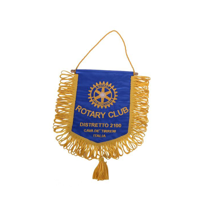 Rotary Club Embroidery Flag