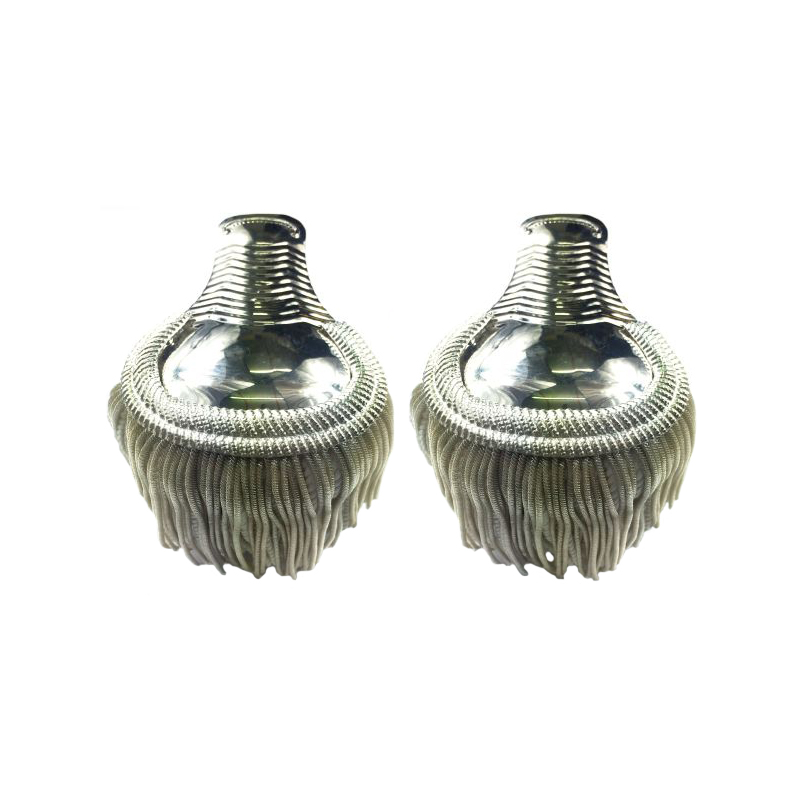 Sliver Shoulder Epaulette