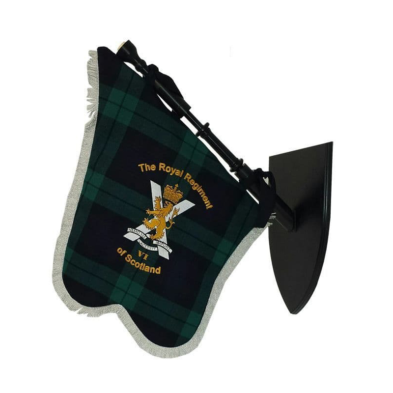 Bagpipe Pipe Banner Royal Regime