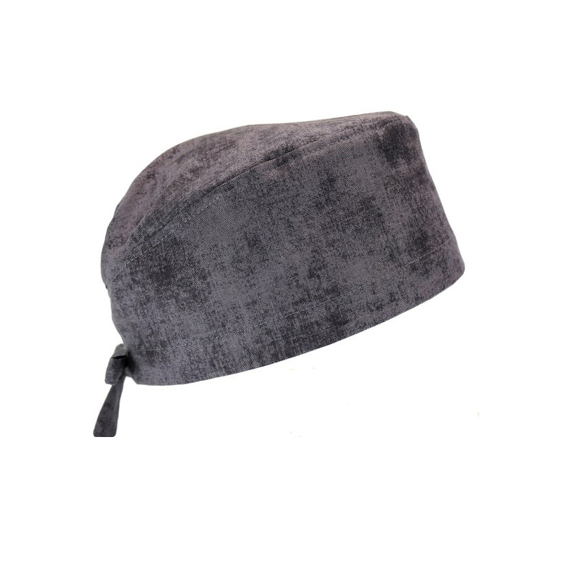 Calot Blanc Etoile With Texture