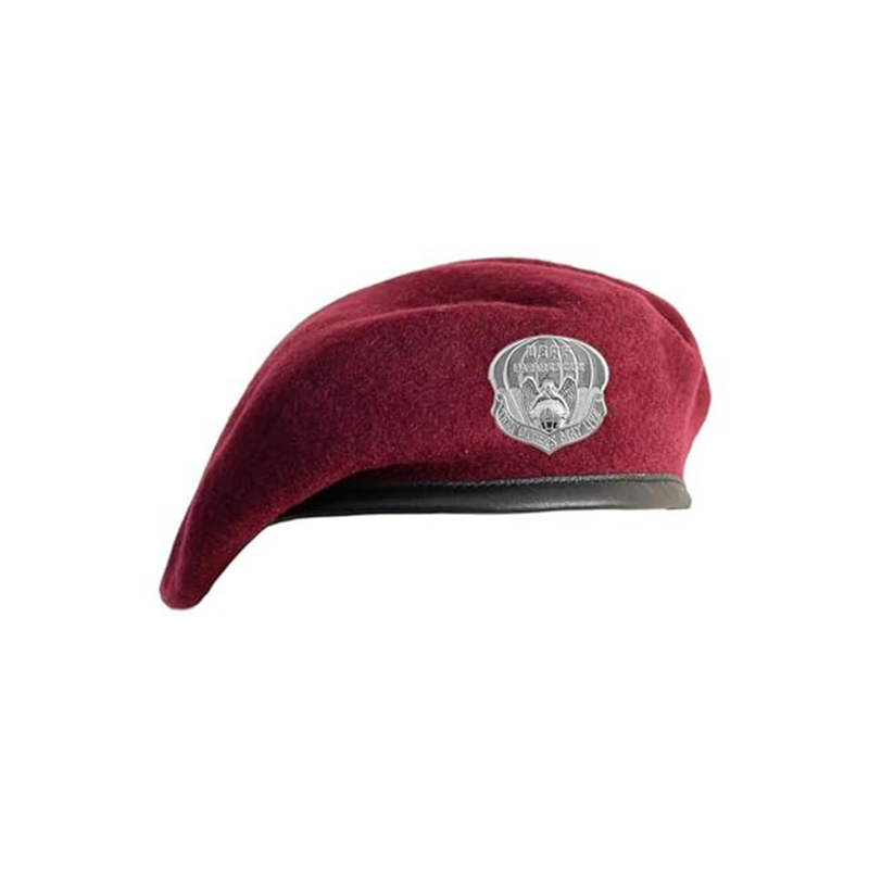 Kangol Modelaine Beret Red With Badge