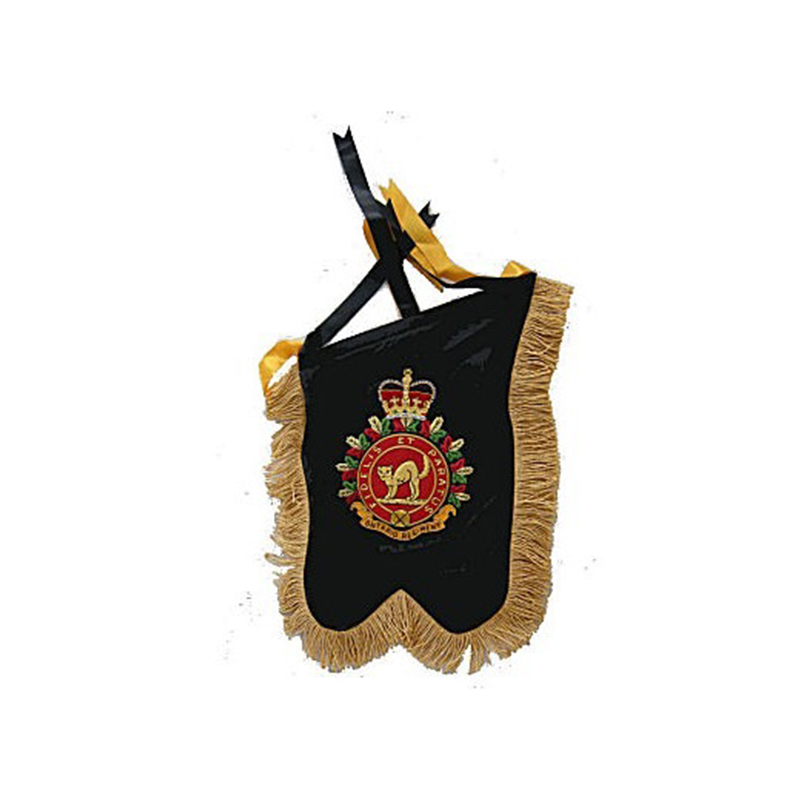 Pipe Banner With Hand Custom Emb