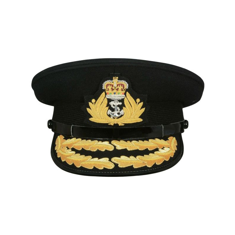 Royal Navy Admirals Naval Peak Cap