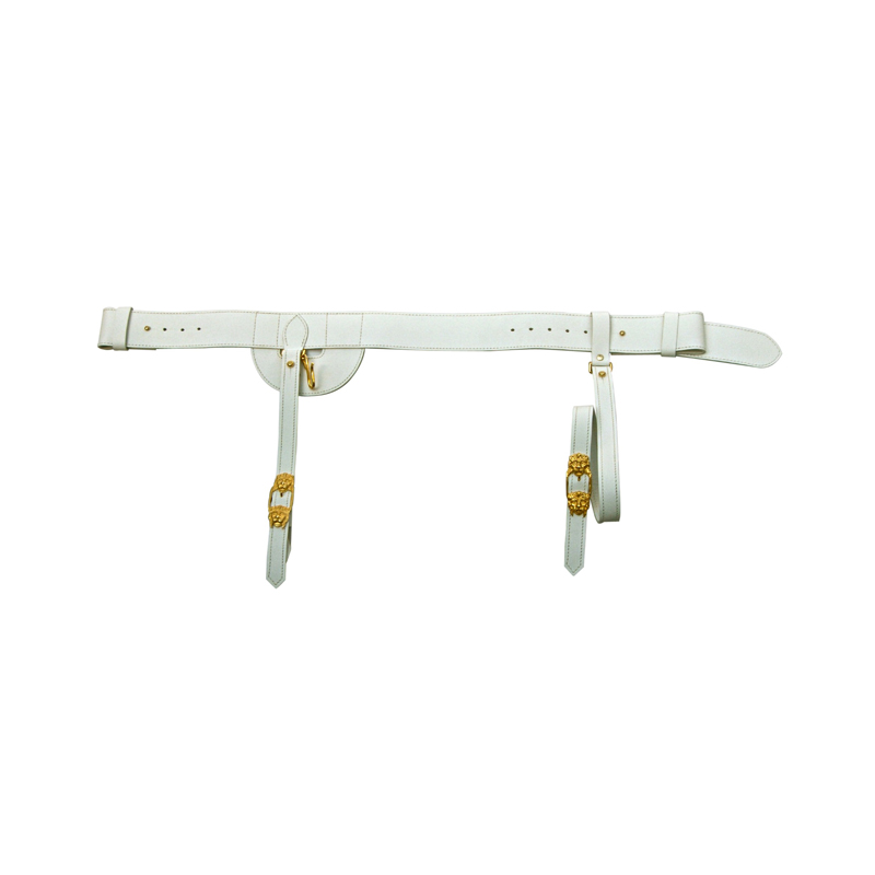 Traditional White Sword Belt